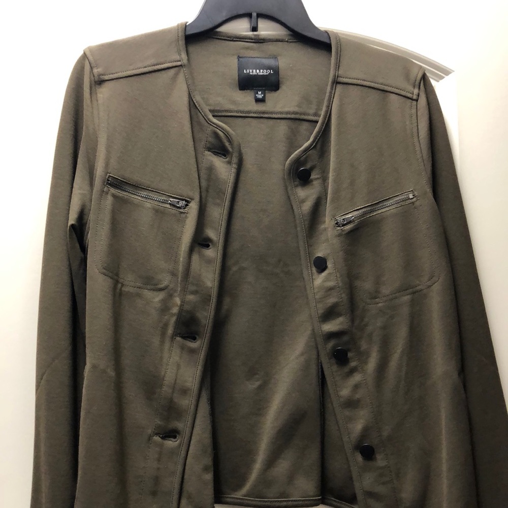 Olive colored jacket